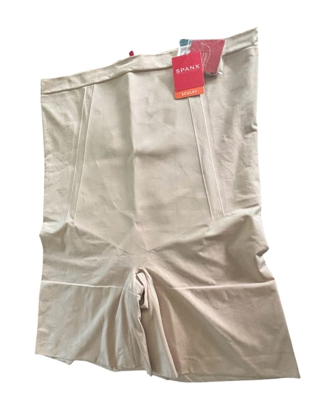 Spanx SpanxSculpt OnCore High Waisted Mid Thigh Short Soft Nude Size 3X NWT $76